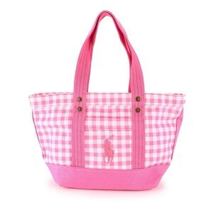 Polo by Ralph Lauren Pink Gingham Tote